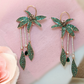 Green Beach Earrings