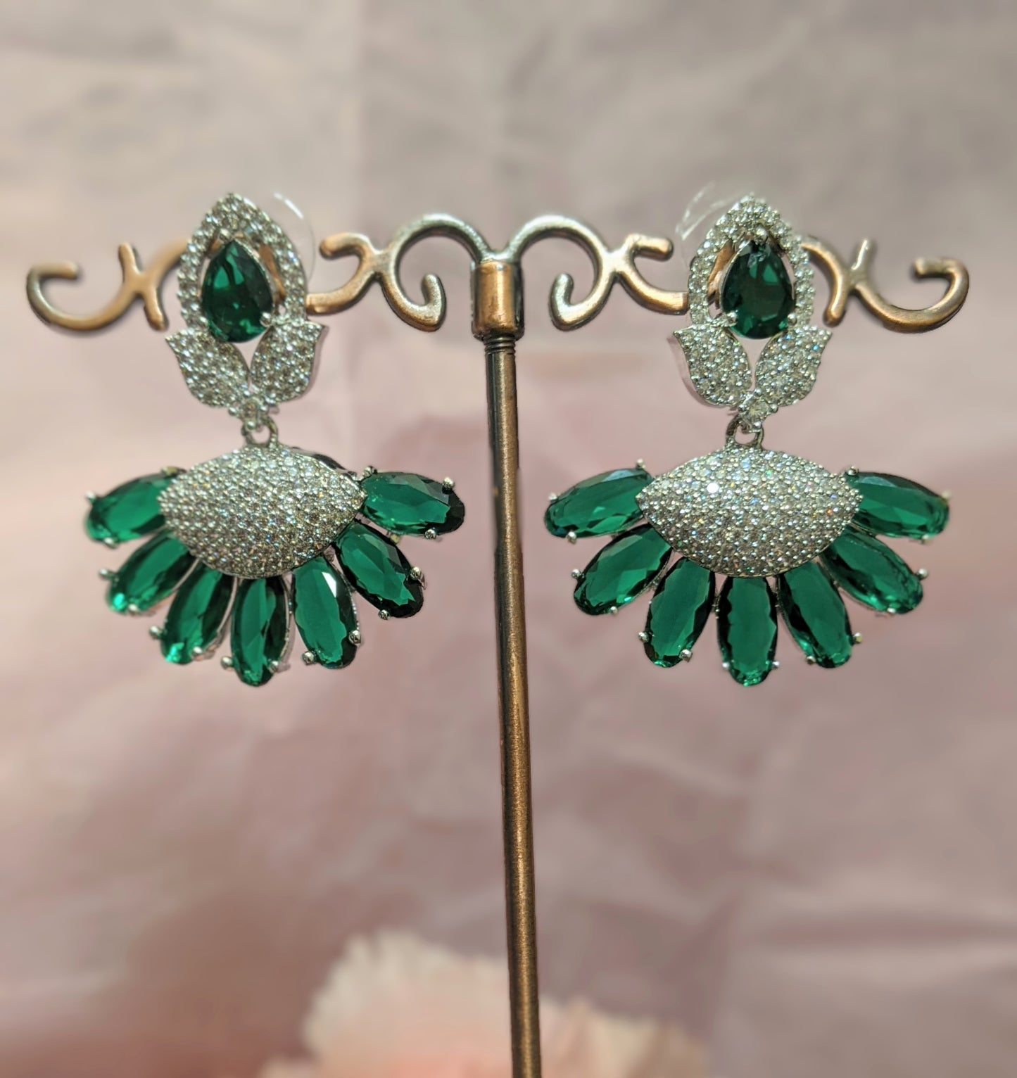 The Green Drop Earring